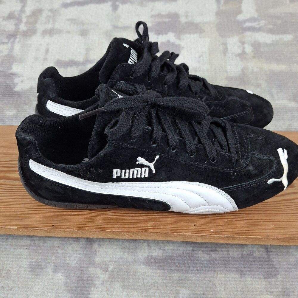 PUMA Speedcat OG Black Suede 9 White Motorsport Low Top Sneakers Y2K Trend